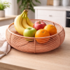 Countertop fruit basket for kitchen and home