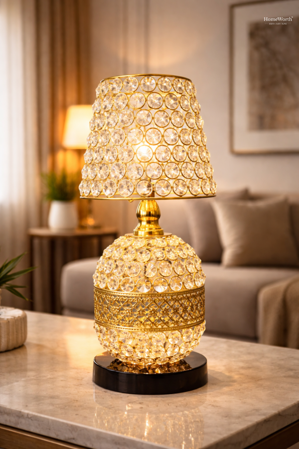 Crystal Table Lamp for Home