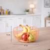 Countertop Apple Basket for Home & Kitchen