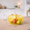 Countertop Apple Basket for Home & Kitchen